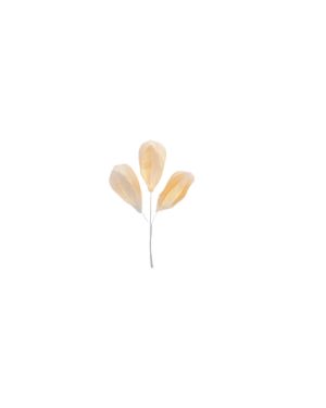 White and Gold Leaves – 13004